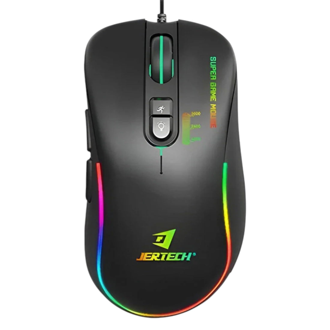 Jertech XP13 Gaming Mouse, Wired, with 7 buttons, RGB lights, 3600 DPI