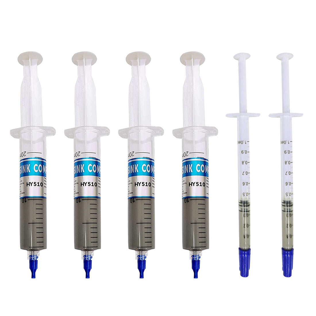 LIRAMARK Thermal Compound Paste Use in Coolers Heat Sink for CPU and Chipsets (Set of 6, Grey, 126g)