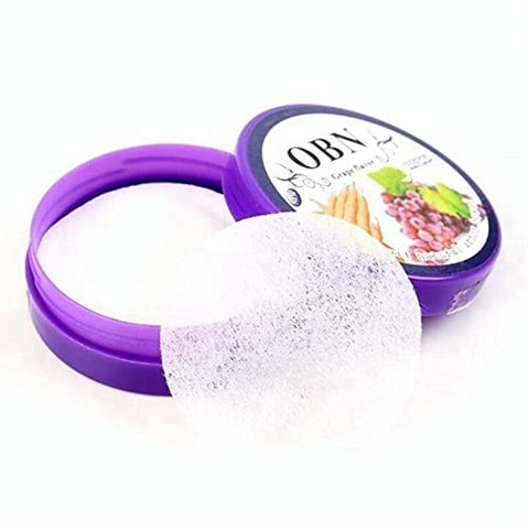 OBN Multi-Flavor Cotton Acetone Wipes for Manicure