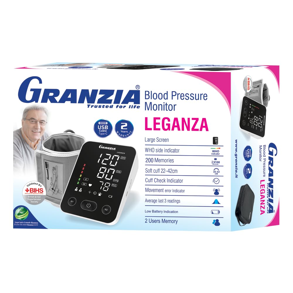 Geranzia Leganza Blood Pressure Monitor