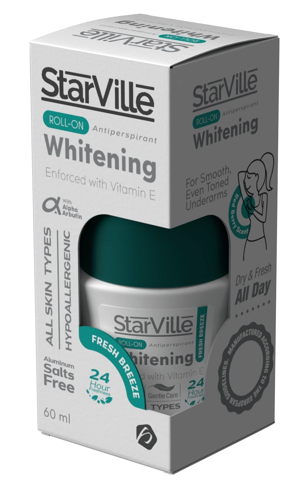 Star Ville whitening roll on fresh breeze 60 ml