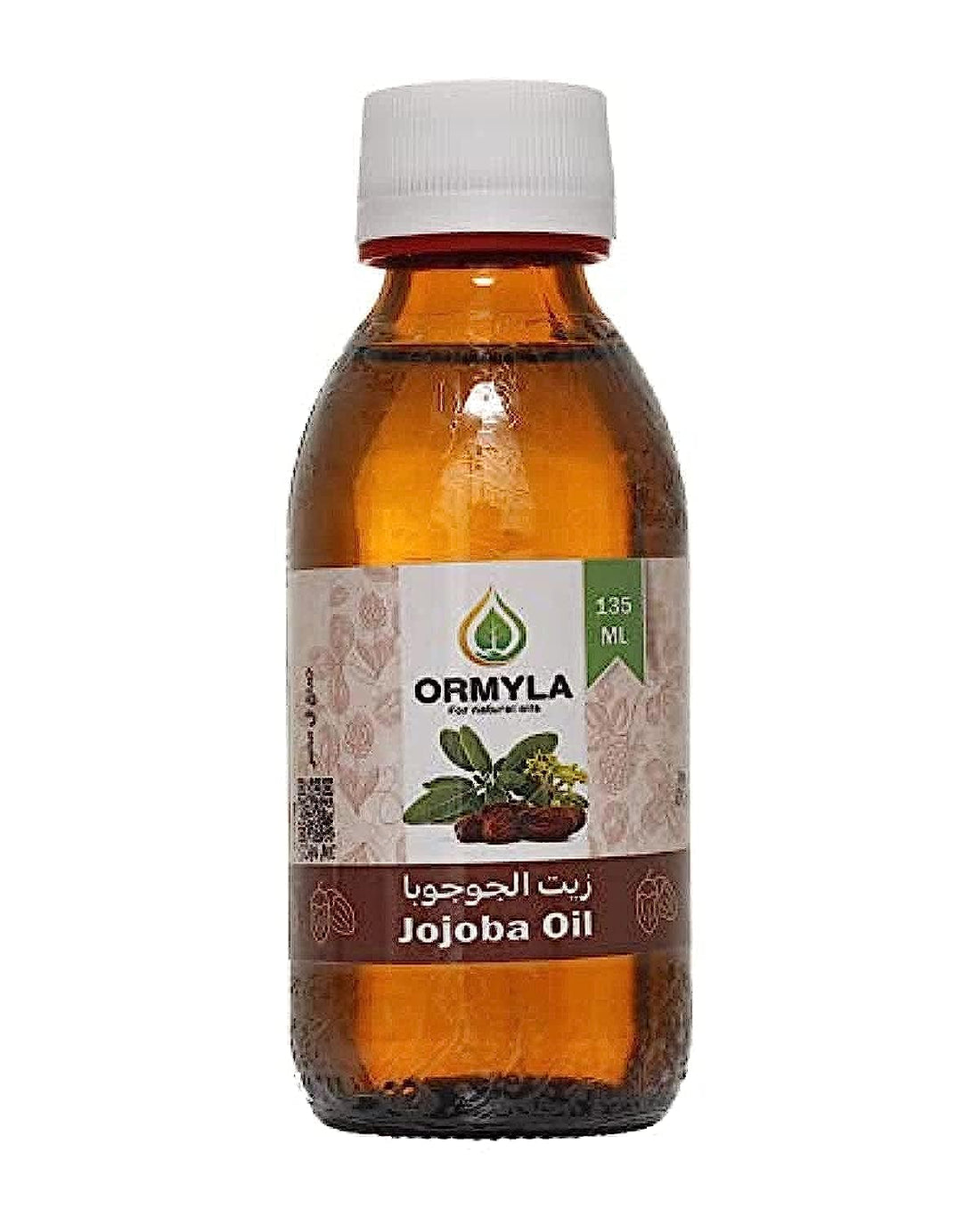 Ormyla Jojoba Oil Virgin for Hair,Skin and Body,135ml