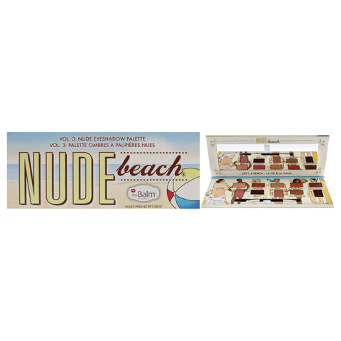 The Balm Nude Beach Eyeshadow Palette - Multi Color, 9.6 G