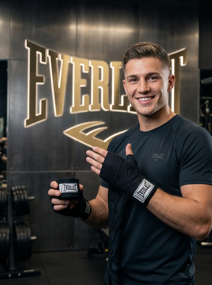 GHAZAL Venum brand boxing hand wraps in red. These wraps are used to provide support and protection for the wrists and finger joints during boxing and mixed martial arts (MMA) training