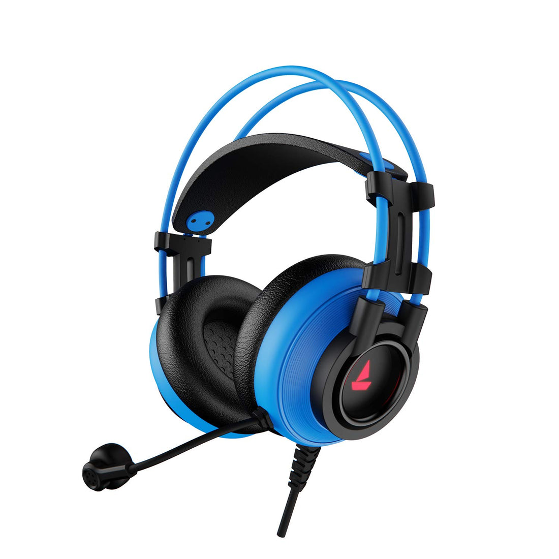 boAt Immortal IM-200 RGB USB Gaming Headset - 7.1 Surround Sound - Noise Cancelation Microphone - Inline Volume Control - Multi platform Compatibilty