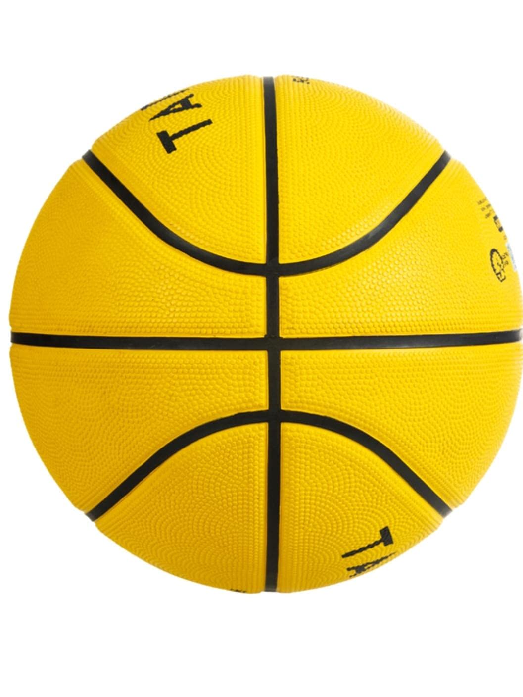 Tarmak Beginners' Size 5 (Up To 10 Years Old) Basketball R100 - Yellow