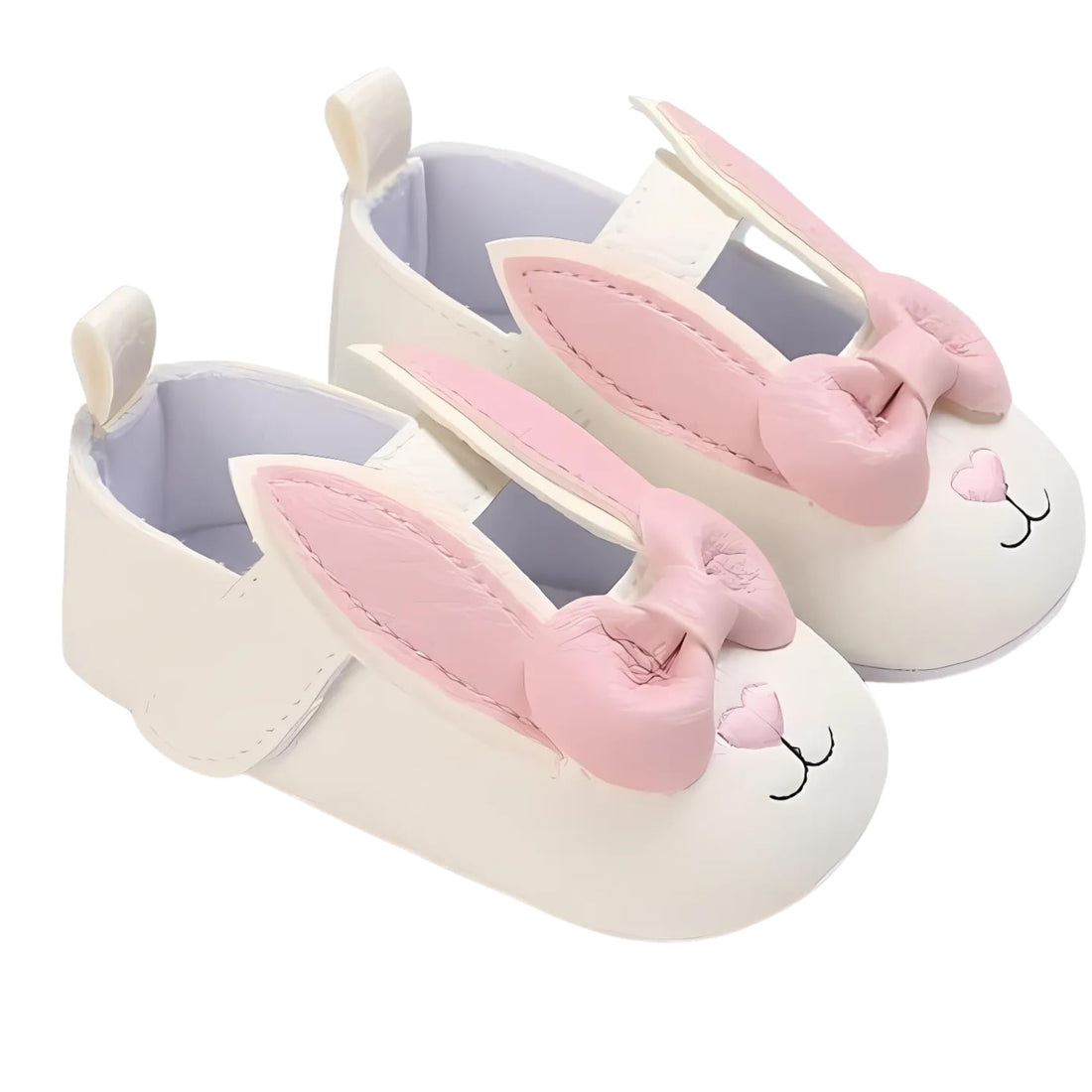 Mix&Max baby-girls Ballerina Shoes Shape Rabbit Ballet Flat