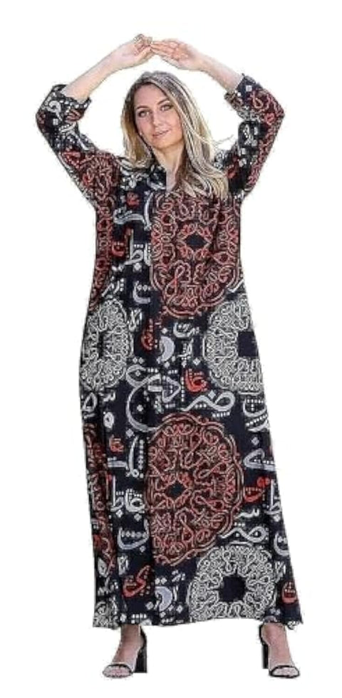 Abaya arabain haraf dress for women