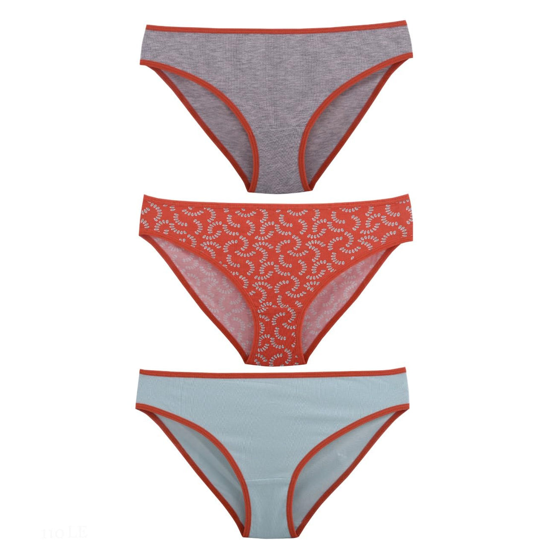 Womens Women's Bikini cut underwear Bikini Style Underwear (pack of 3)