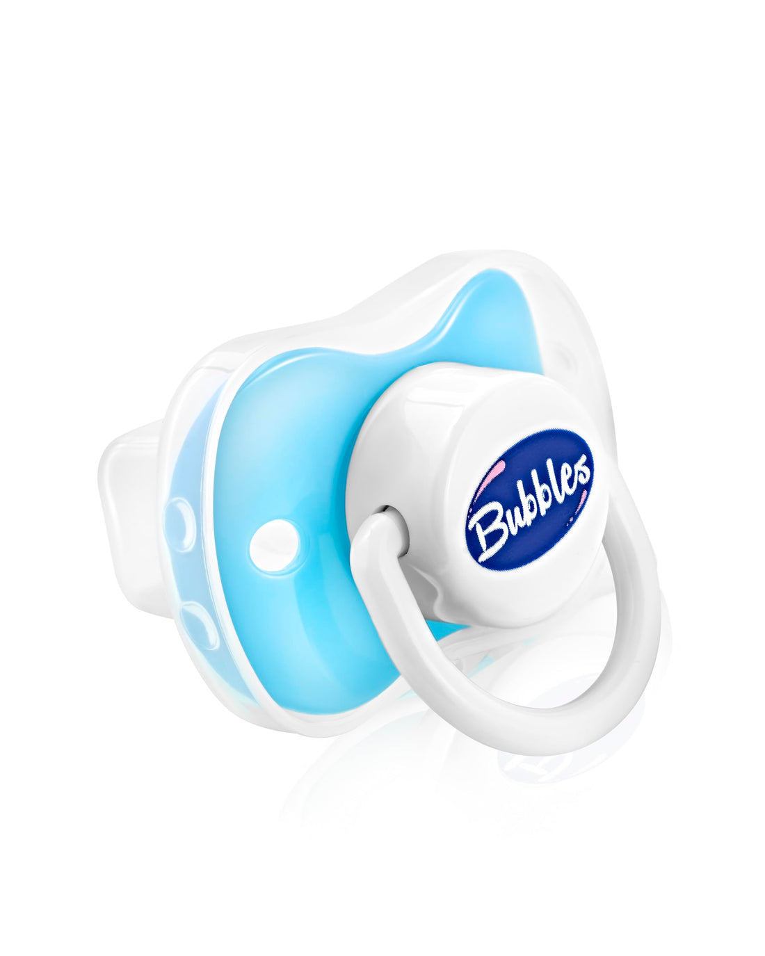 Bubbles pacifier 9-12M Blue