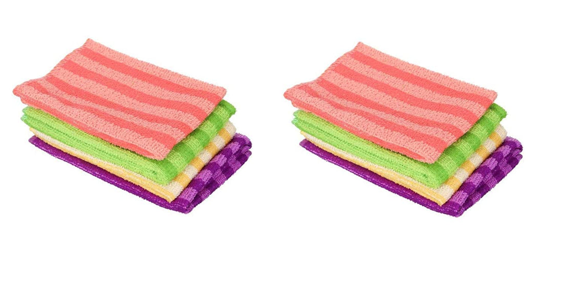Kitchen Towel Set, 10 Pieces - Multi Color