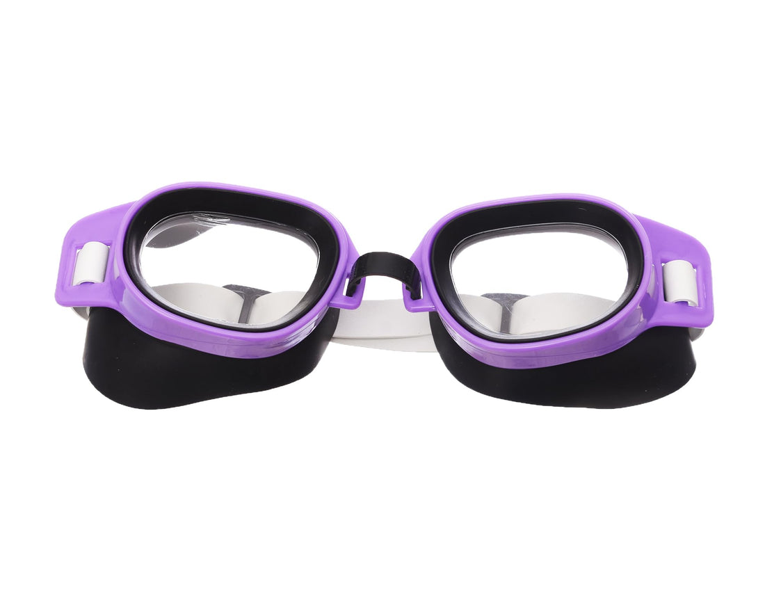 Generic 2002 High Quality Swimming Goggles For All Ages & Genders, Fog & Water Resistant - Purple