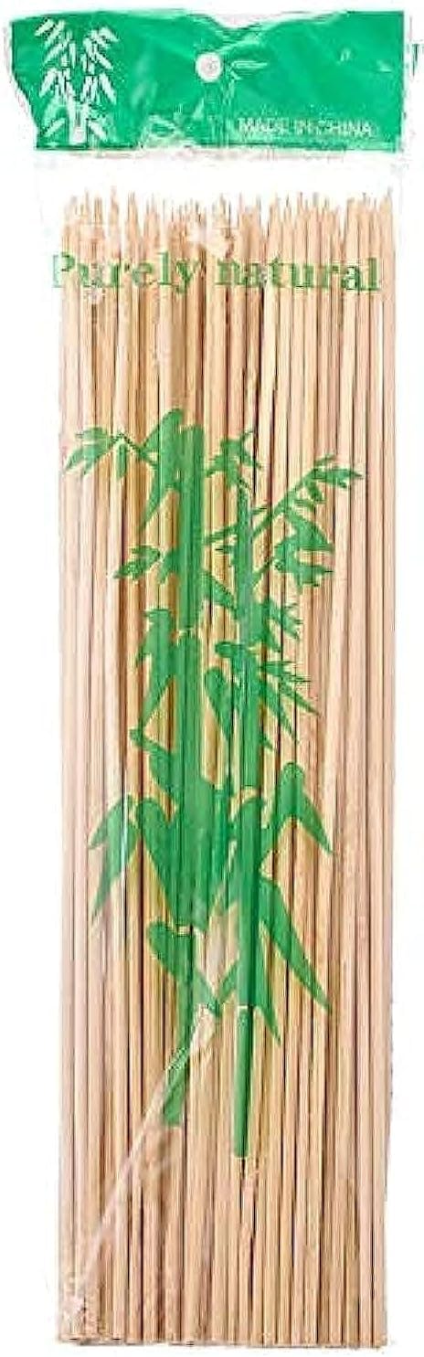 Wooden Shish Tawook Sticks - 2 Sets Each Set - 80 Pieces - Total 160 - Wooden BBQ Sticks for Trips