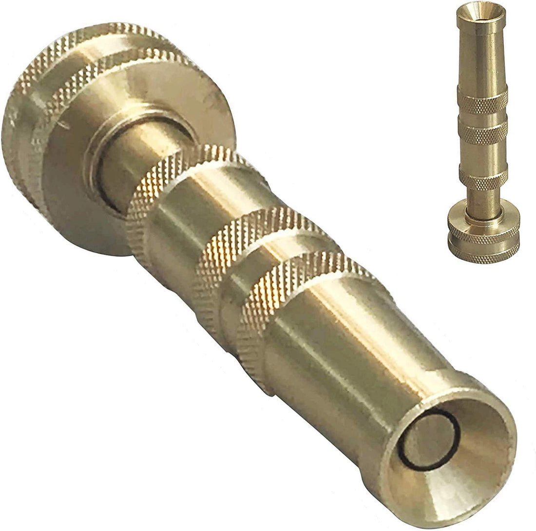 MAXFLO Garden Hose Spray Gun, Garden Hose Nozzle Metal (Gold)