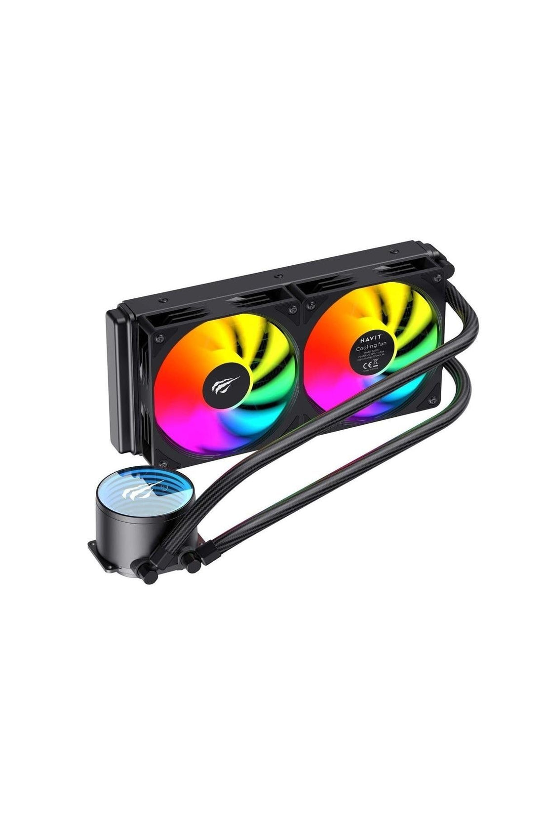 Gamenote F2001 240mm White CPU Liquid Cooler - AM5 and Intel LGA1700 Compatible