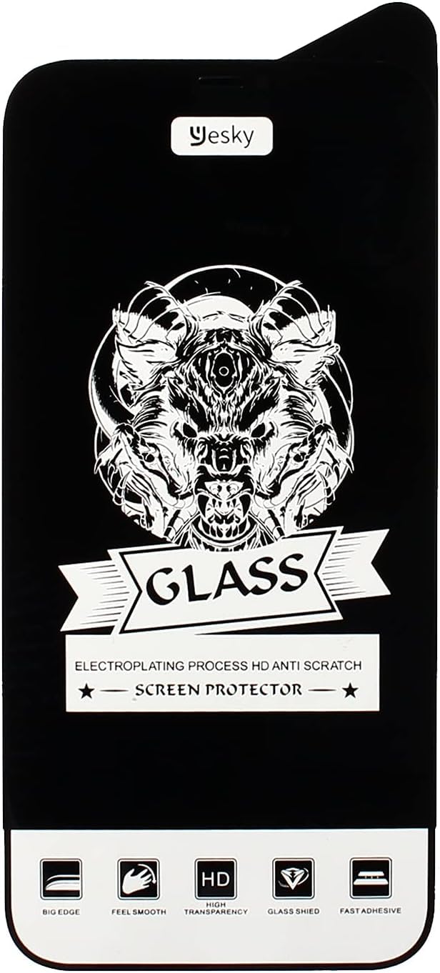 Dollar for Improt yesky HD Clear Glass Screen Protector For Iphone 11/12/13/14, Clear (iP 11 pro Max)