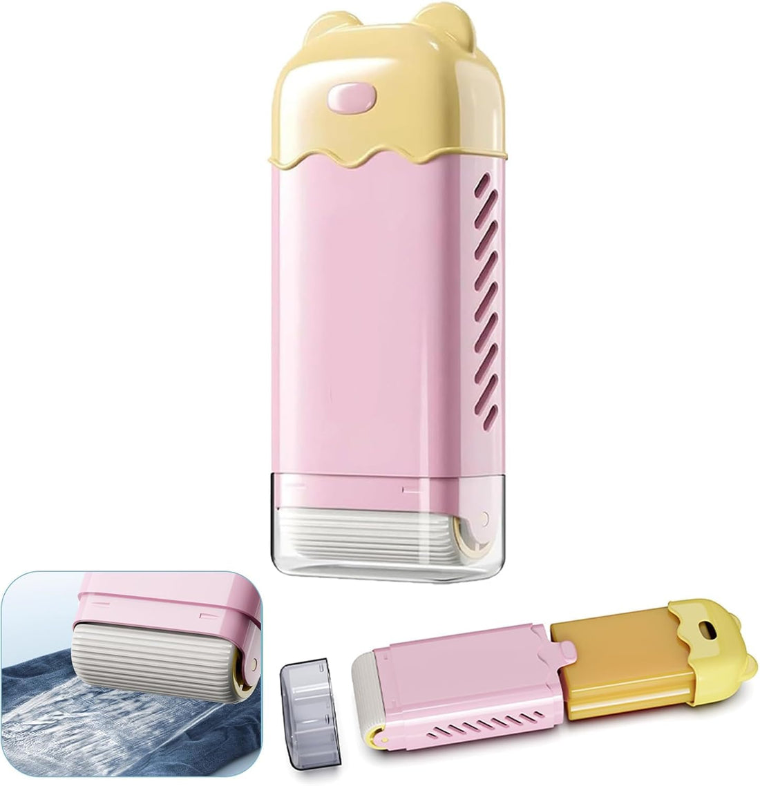 Premium Non-Slip Acrylic Laundry Washing Brush with Built-In Soap Dispenser and Soft Silicone Bristles for Collars, Sleeves, and Fabric Shoes Ideal for Home Cleaning 250ml