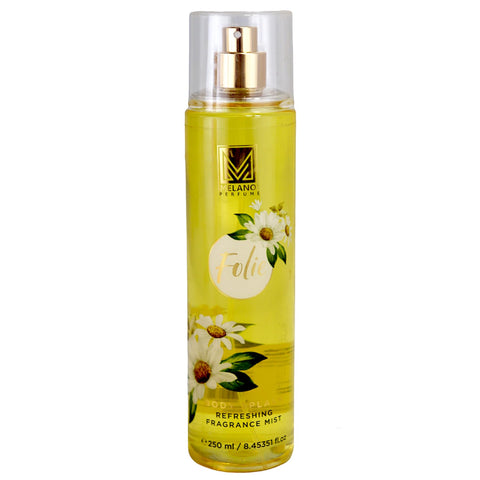 Melano Perfume Body Splash Refreshing Fragrance Mist With Folie For Women-250ml