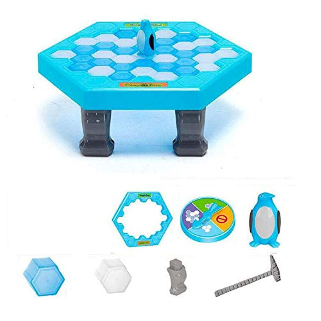Save penguin broken ice wall demolition wall toys - desktop game parents interactive puzzle toys