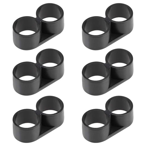 sourcing map Drip Pipe End Closure Cap 16PE Hose Plug Connector for Garden Agricultural Irrigation System, Plastic 10pcs