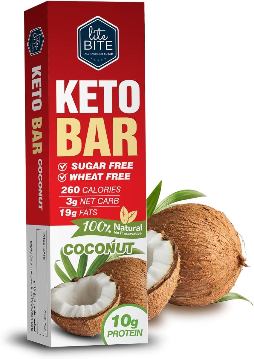 Lite Bite Keto Bar - Coconut - 60 g