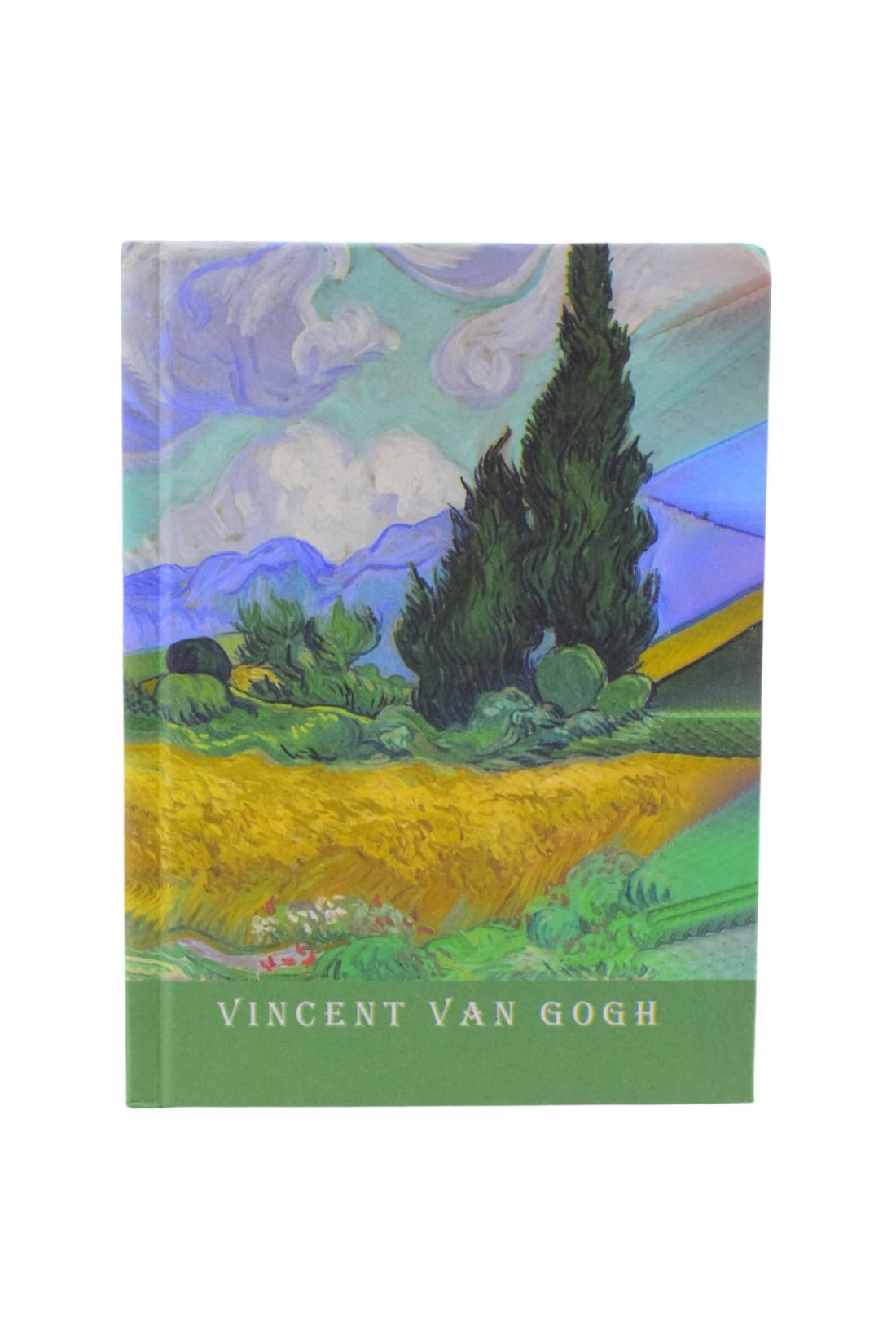 Vincent Van Gogh Wheatfield With Cypresses Acid Free Sketch Book, 100 Sheets - Multicolor