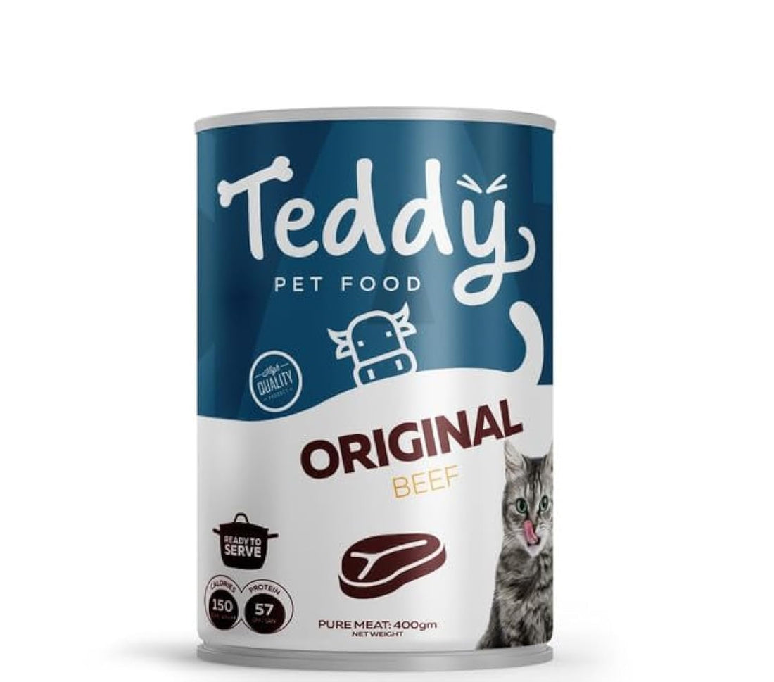 Teddy Pet Food - Cat - Beef 400Gm NEW RECIPE