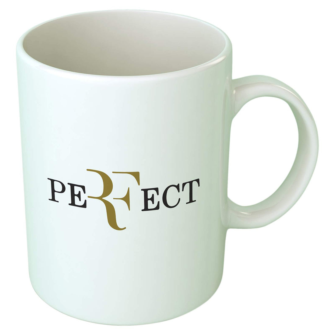 Upteetude Roger Federer Coffee Mug - White, 2724630026473