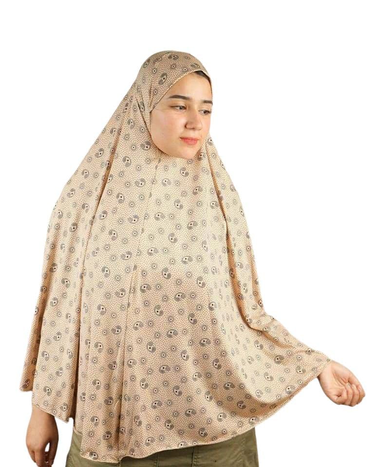 Khimar Prayer Hijab for Women (Yellow)