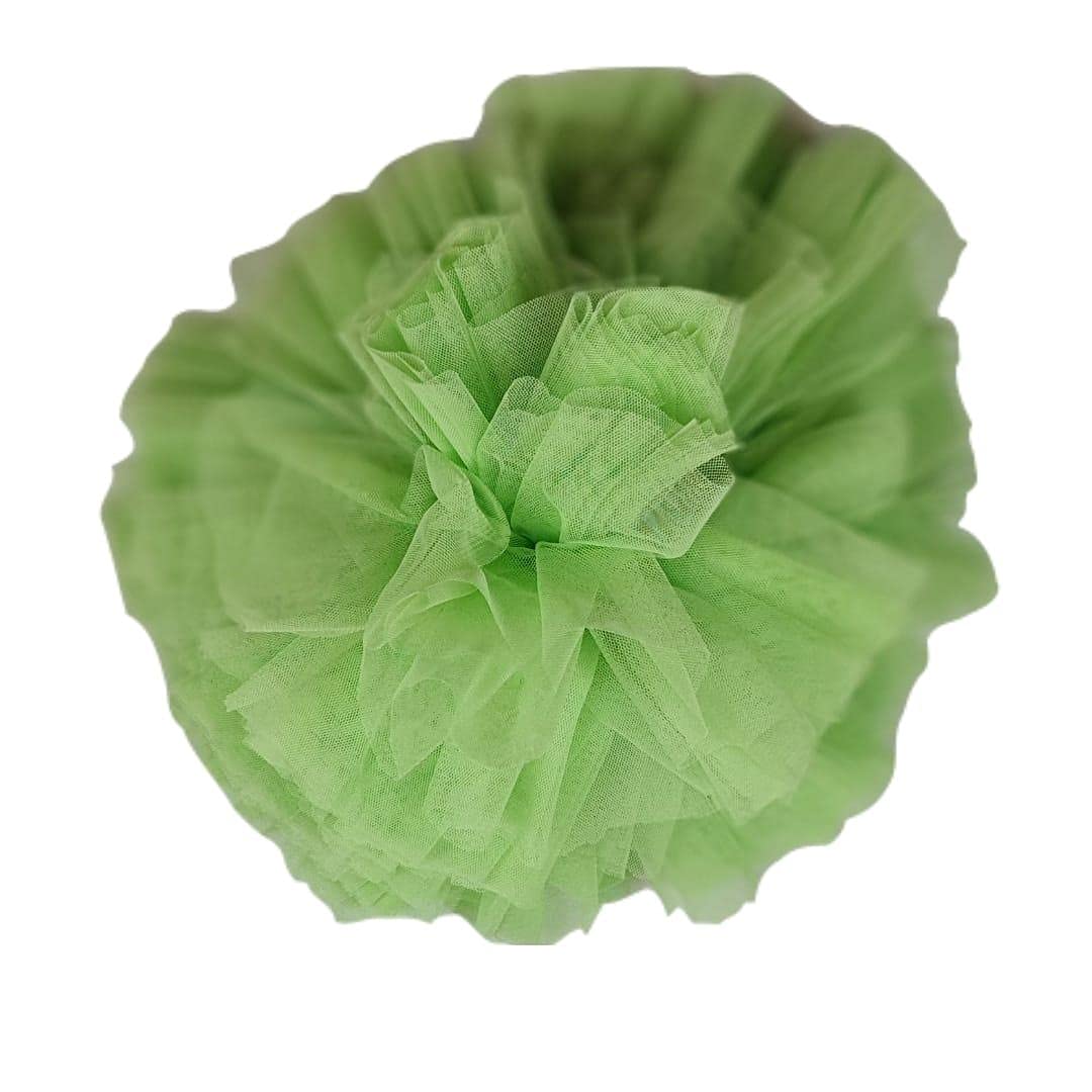 Wonka AZeeZ Dress making- tutu skirts Forest Green Soft Tulle - 5 Meters