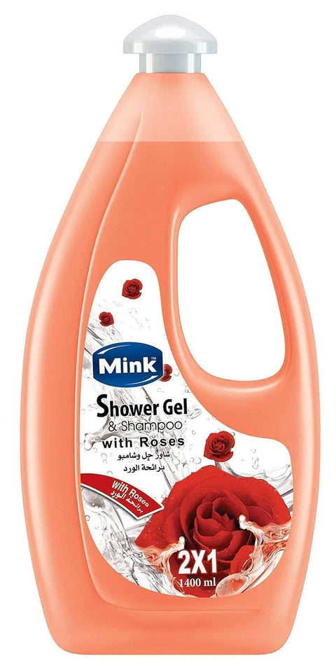 Mink Shower Gel & ShampooWith Roses 1400 M