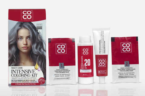 Multi Care Intensive Coloring Kit 8.1 Light Ash Blond