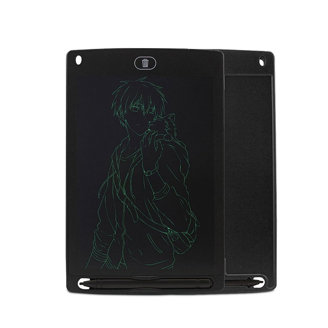 Generic 8.5in Black LCD Electronic Memo and Doodle Tablet for Elderly and Children, Portable, Lightweight