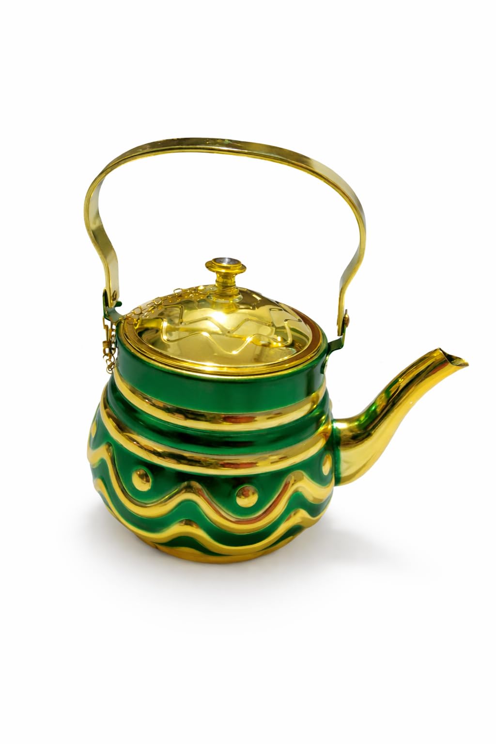 Tea Maker (Shape 13 Steel Green * Gold)