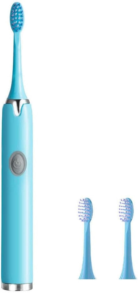 Electric Toothbrush for Kids and Adults – with 2 Extra Heads and Deep Vibration Technology for Perfect Teeth Cleaning (Milk, Kids & Adults)