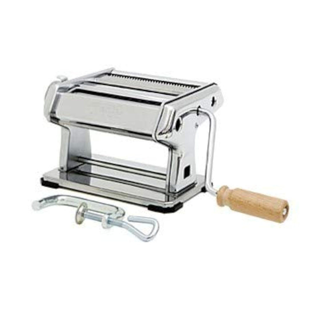 Nickel-Plated Steel Roller Pasta Maker Machine (Qf150)