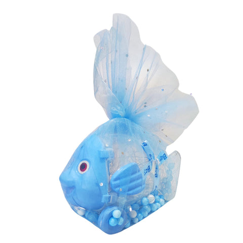 Gift Set For Baby Shower Shape Fish For Boys-Baby Blue