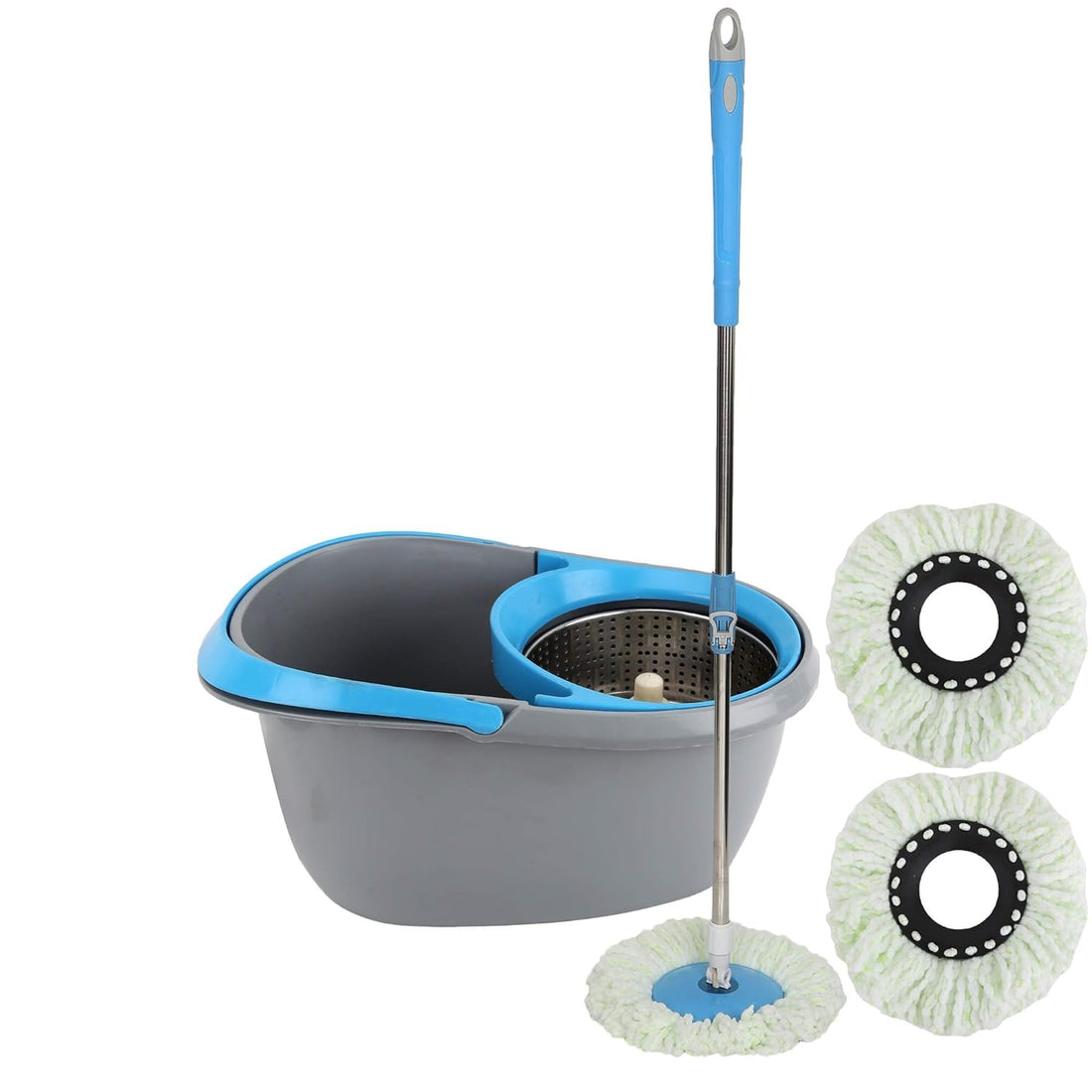 Bucket Mop – Durable Design & High Efficiency OM (Black & Blue)