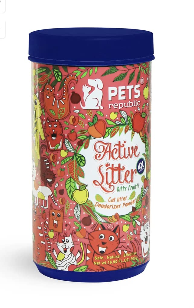 Active Cat Litter Deodorizer Powder Kitty Fruity 500ml