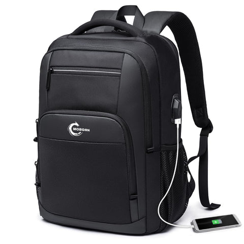 Mobigon Business Laptop Backpack, 15.6 Inch Travel Laptop Bag Rucksack with USB Charging Port, Water-Resistant Bag Daypack for Work College Computer Men Women Backpack For MacBooks,Surface,Notebooks
