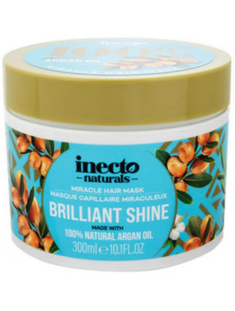 Inecto Naturals Miracle Brilliant Shine Argan Hair Mask 300 ml