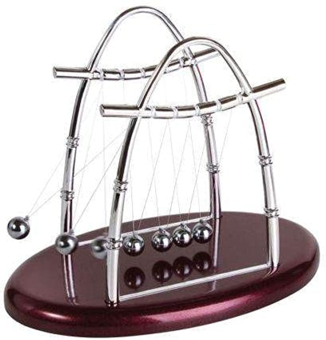 Office Decoration Toy Newtons Cradle Balance Balls Physics Pendulum Science Desk