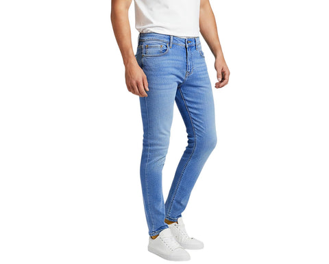 Men's Slim Fit Casual Jeans – Comfortable Fit High Quality Cotton Material – Available in Black, Grey, Blue, Dark Blue