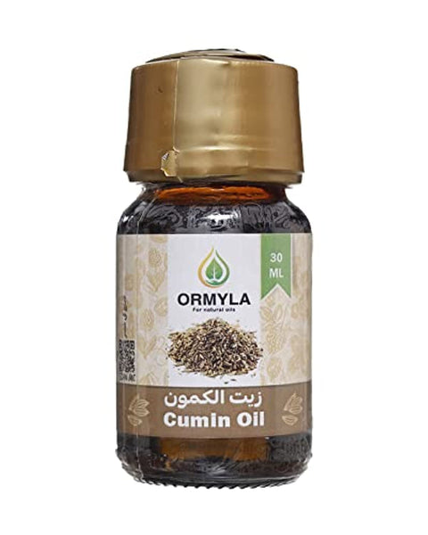 Ormyla Cumin Oil Raw Virgin for Hair, Face and Body, 30 ml