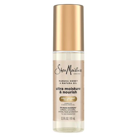 SheaMoisture Ultra Nourishing Manuka Honey & Mafura Oil Manuka Honey & Mafura Oil Instantly Hydrates and Smooths Hair 3.3fl oz
