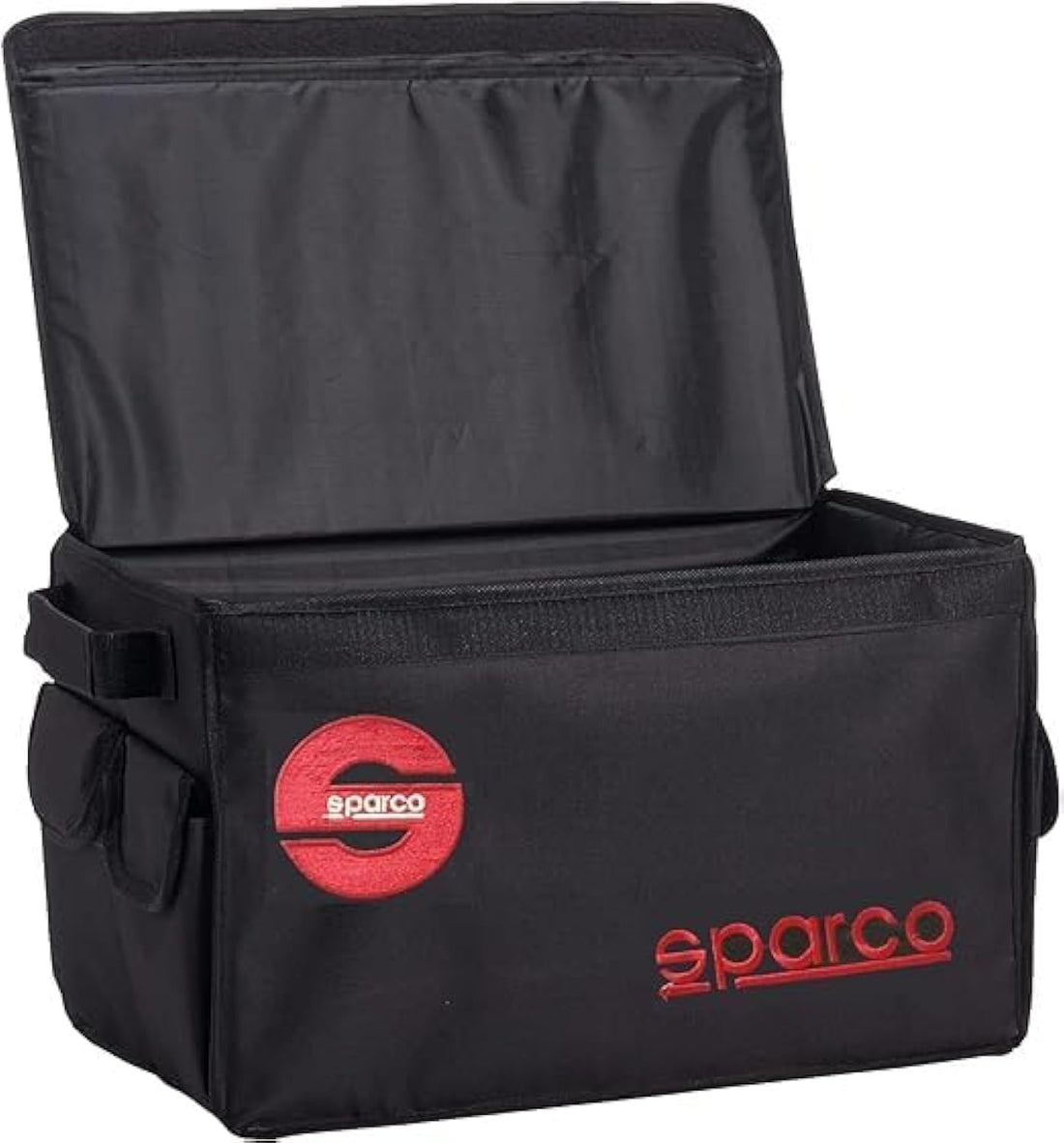 YOSHOP Foldable Car Trunk Organizer Storage Box with Small Pockets and Slots - SPARCO