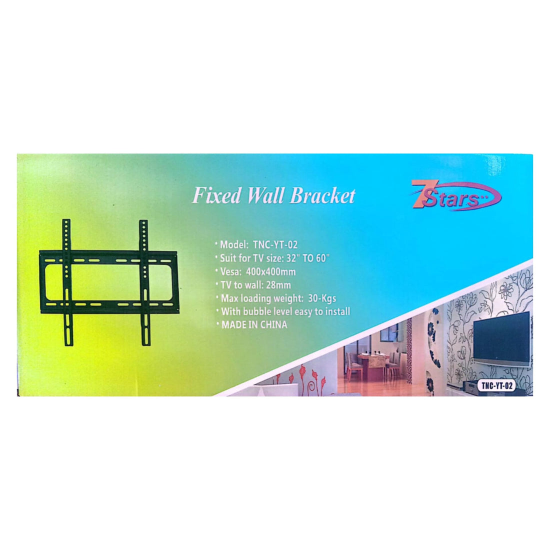 Generic TV Monitor Stand (Fixed Wall Bracket, Suitable for TV Size: 32 to 60 inches)