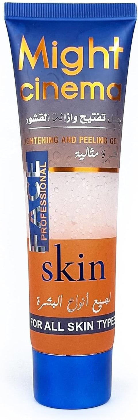 Gel to remove dead skin from the face and body