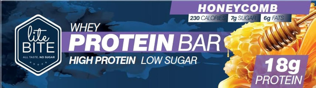 Lite Bite Honey Comb 30% Whey Protein Bar 70 g