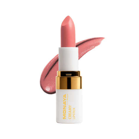 Monaya L010 Creamy Lipstick,Colour Riche Original Creamy,for a matte finish with high coverage (L303#)